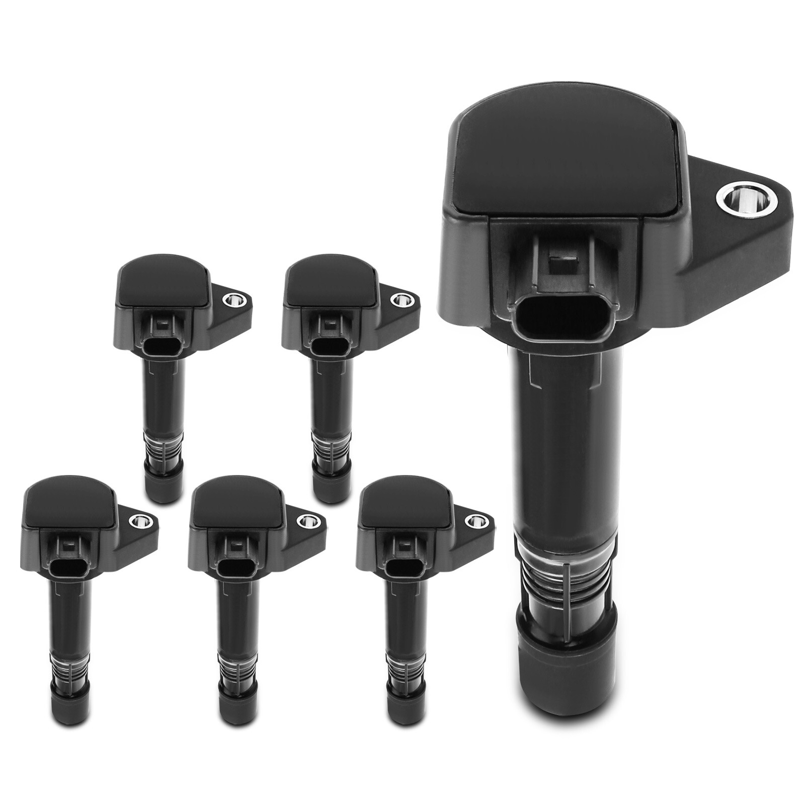 6Pcs Ignition Coil for Acura MDX RDX ZDX Honda Pilot Ridgeline V6 3.5L V6 3.7L
