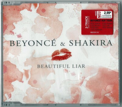 Beyonce & Shakira - Beautiful Liar (2-Track-Maxi / 2007) *** OVP ** in Folie ***