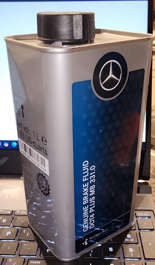 Mercedes Benz Genuine Brake Fluid DOT 4 PLUS | eBay