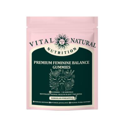Feminine Balance Gummies for Women s Vital Health Hawaiian Pineapple Extrac N3B7