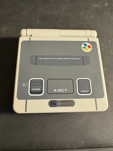 Nintendo GBA SP Console AGS-101  SUPER  FAMICON Ebay Excell Refurbished