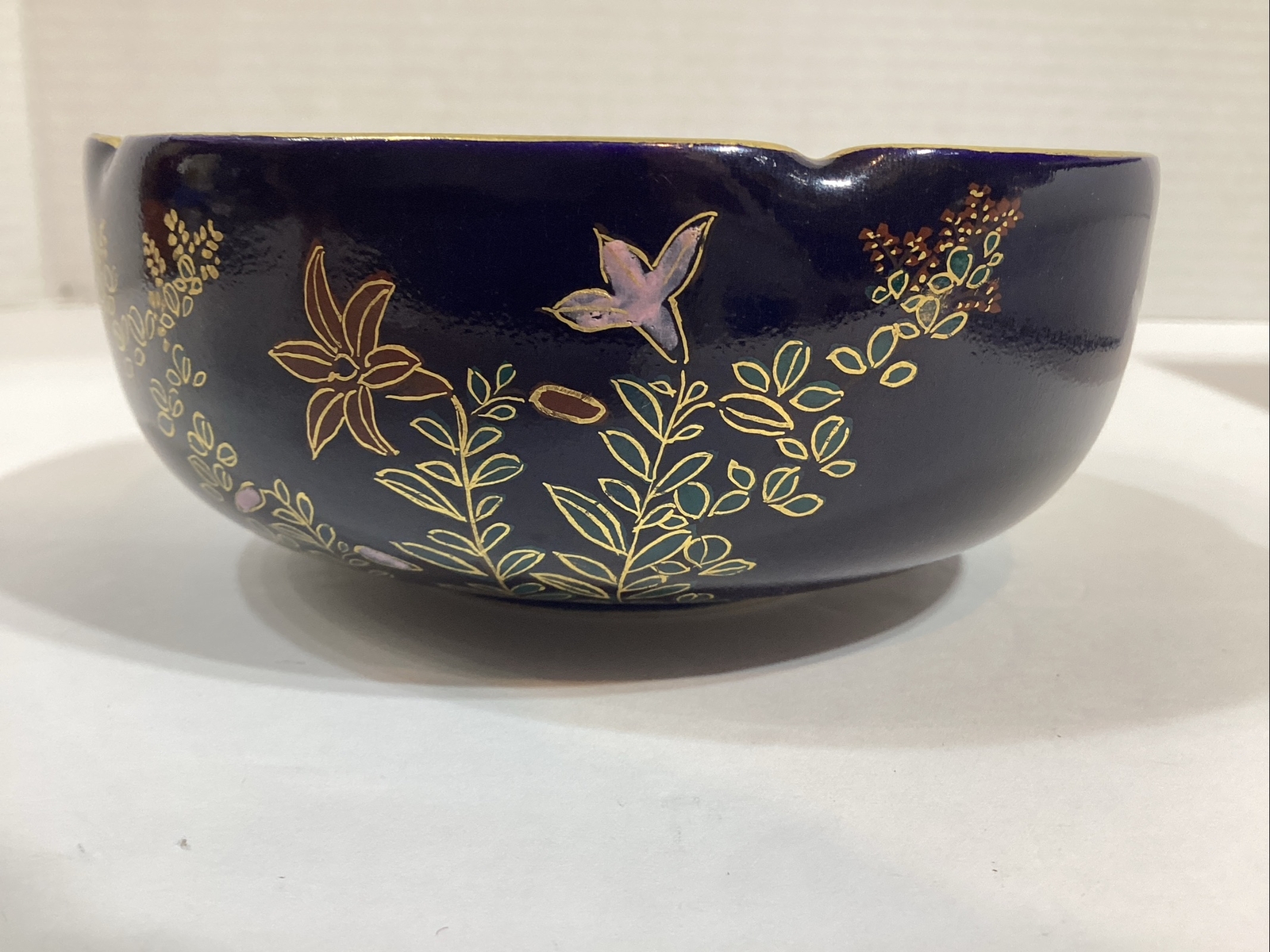 Antique Japanese Satsuma Porcelain Bowl signed Koshida Falak Tayyeb