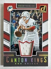 2017 Donruss Bob Griese Canton Kings Jersey /25 Dolphins