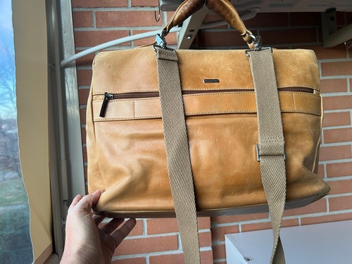 cartella borsa uomo vera pelle originale Mercedes-Benz - Foto 2 di 11