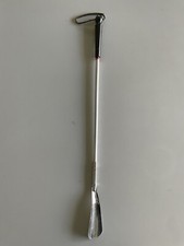 Vintage Metal Bendable Spring Shoehorn