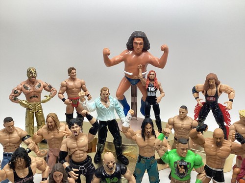 Lot Of 30 WWE Wrestling Action Figures Vampire Matt Hardy Andre Cena Nikki Becky - Picture 2 of 13