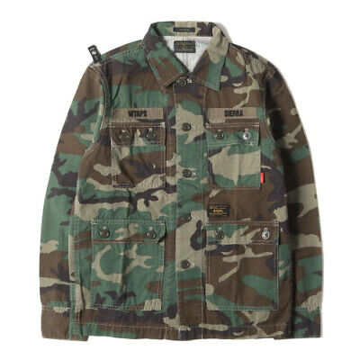 WTAPS Double Taps Jacket Size: S 13AW Woodland Camo Jungle WTAPS Double Taps Jacket Size: S 13AW Woodland Camo Jungle