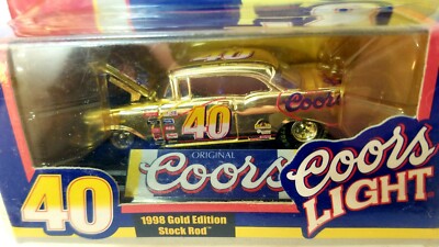 GOLDEN ANNIVERSARY 1998 トイザらス限定 Vintage 1998 Coors Light #40 Nascar Gold Edition Stock Rod Car Toy