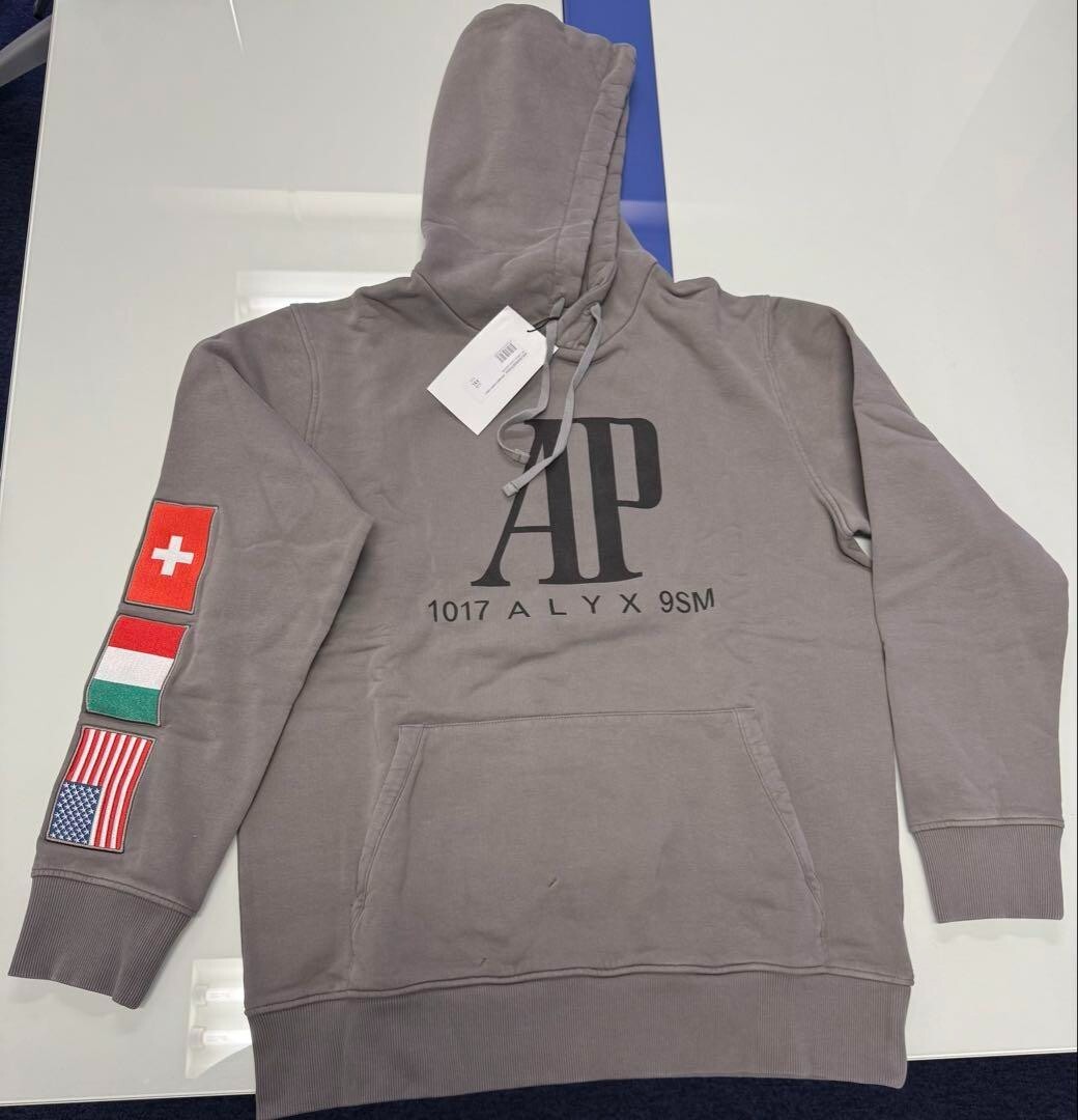 AUDEMARS PIGUET Novelty 1017 Alyx 9 SM Gray Parka Hoodie AUDEMARS PIGUET Novelty 1017 Alyx 9 SM Gray Parka Hoodie