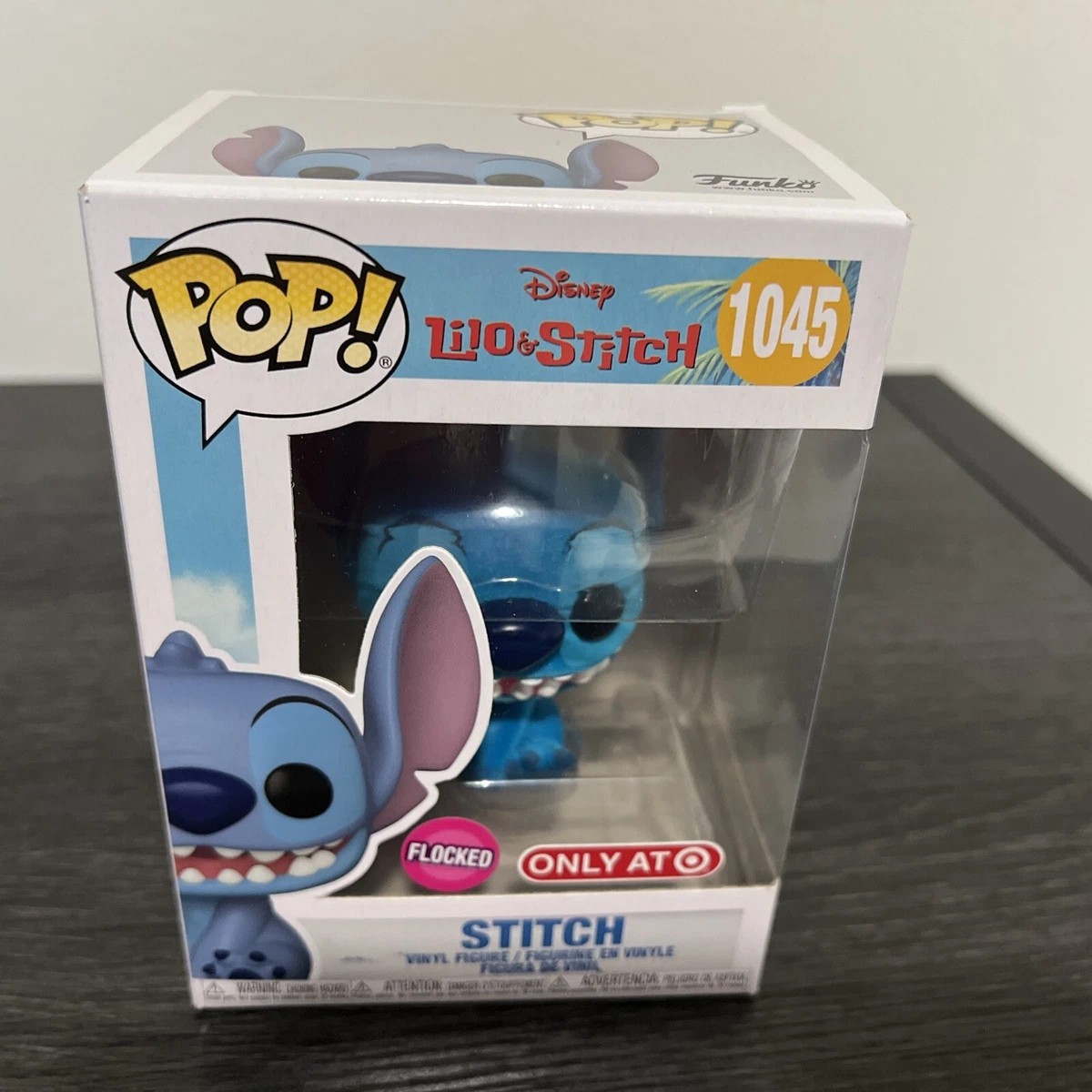 Lilo & Stitch - Stitch (Flocked) Funko Pop!