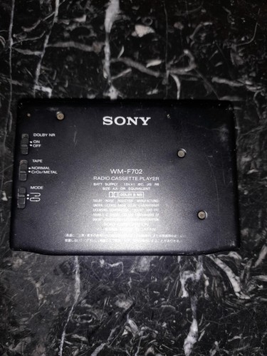 SONY Walkman Radio Cassette Player WM-F702 parts or repair - Picture 4 of 10