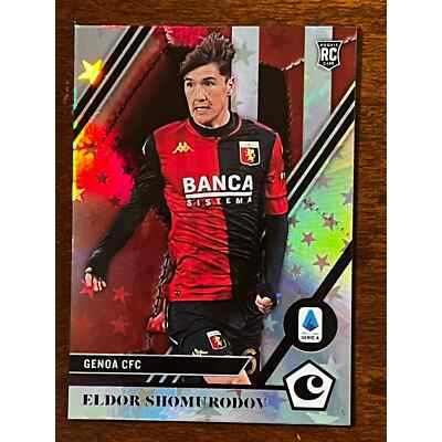 2020 Panini Chronicles Serie A 14 Eldor Shomurodov Purple Astro