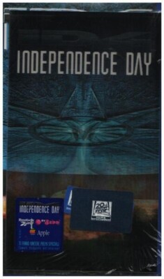 VHS Will Smith / Jeff Goldblum Independence Day ITALIAN NEW OVP 20th Centur