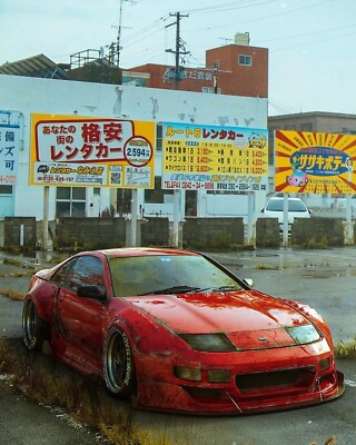 N@TURES様　　専用 1990-1996 Nissan 300ZX KBD Polyurethane Rear Fenders 90 91