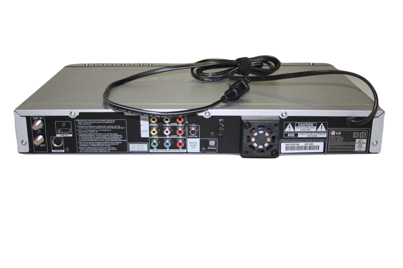 LG DR1F9H Super Multi DVD Recorder Player No Remote eBay