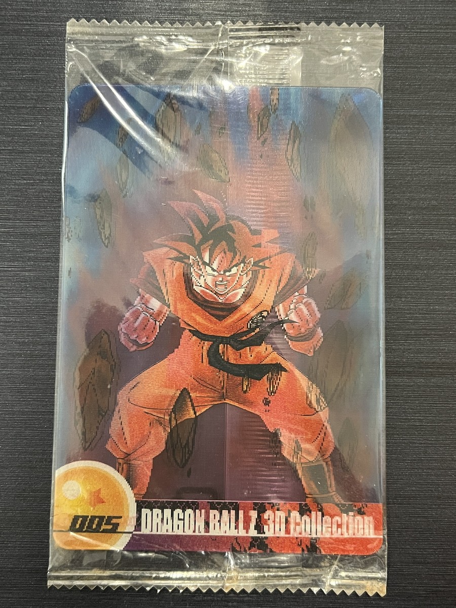 No.005 Son Goku 3D Dragon Ball wafer card Morinaga Japnese | eBay