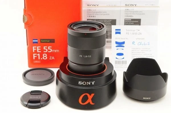 Sony Sony Zeiss Sonnar T* FE 55mm F1.8 ZA SEL55F18Z original box