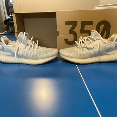 Size 11 adidas Yeezy Boost 350 V2 Mono Ice no Box 195734848193|