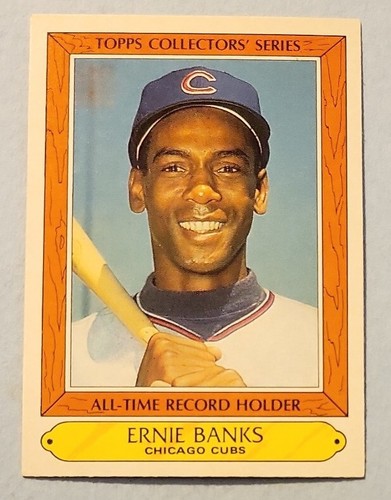 1985 Topps Woolworth All-Time Record Holders #3 Ernie Banks