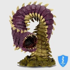 Purple Worm - Fangs and Talons D&D Dungeons Icons Gargantuan NIB