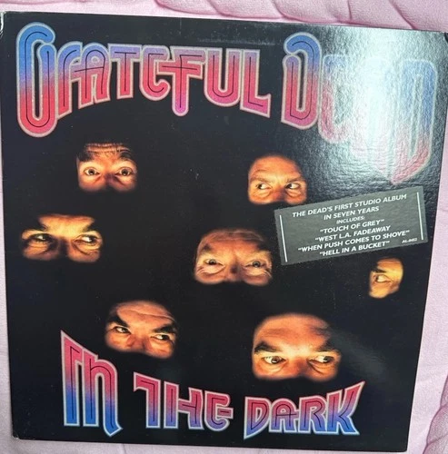 GREAT VG+ PROMOTIONAL COPY ~ GRATEFUL DEAD ~ IN THE DARK ~ VINYL LP