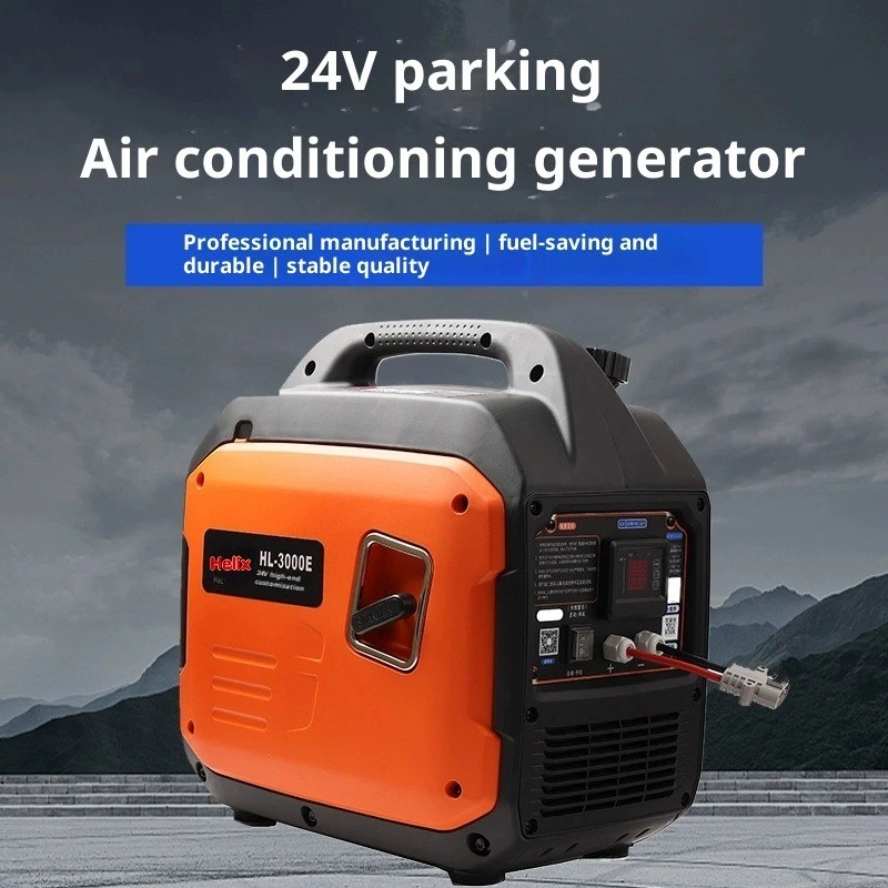 24V DC Diesel Generator for Heavy Trucks Parking Engine-Off Battery Charger