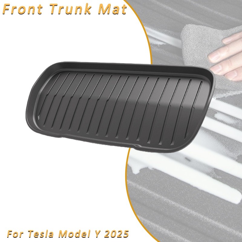 Front Mat for Tesla Model Y Juniper 2025 Boot Liner Luggage Tray Cargo Cover