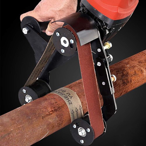 M14 Tube Belt Sander Attachment Grinder Stainless Pipe Polisher Sanding Tool UK - Picture 11 of 12