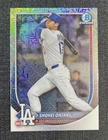 Topps 2025 Bowman Chrome Shohei Ohtani #17 Dodgers Mojo Refractor Baseball Card