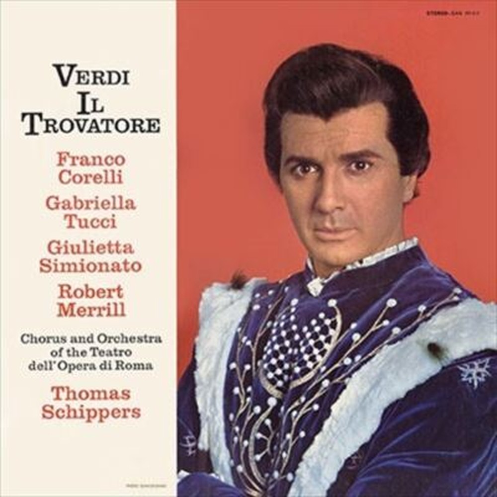 Verdi Il Trovatore Corelli Simionato Schippers Japan 2 SACD Japanese OBI