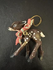 House of Hatten Reindeer Fawn Standing Deer Xmas Enchanted Forest Calla H of H