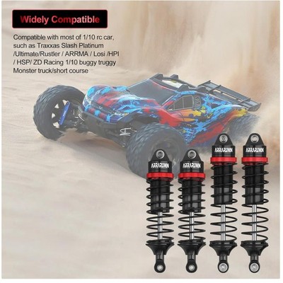 Big Bore RC Shocks 4PCS Set for Rustler Stampede Hoss VXL
