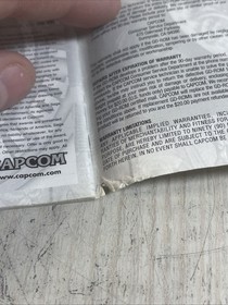 Marvel vs. Capcom 1 Sega Dreamcast Instruction Manual Booklet ONLY #a