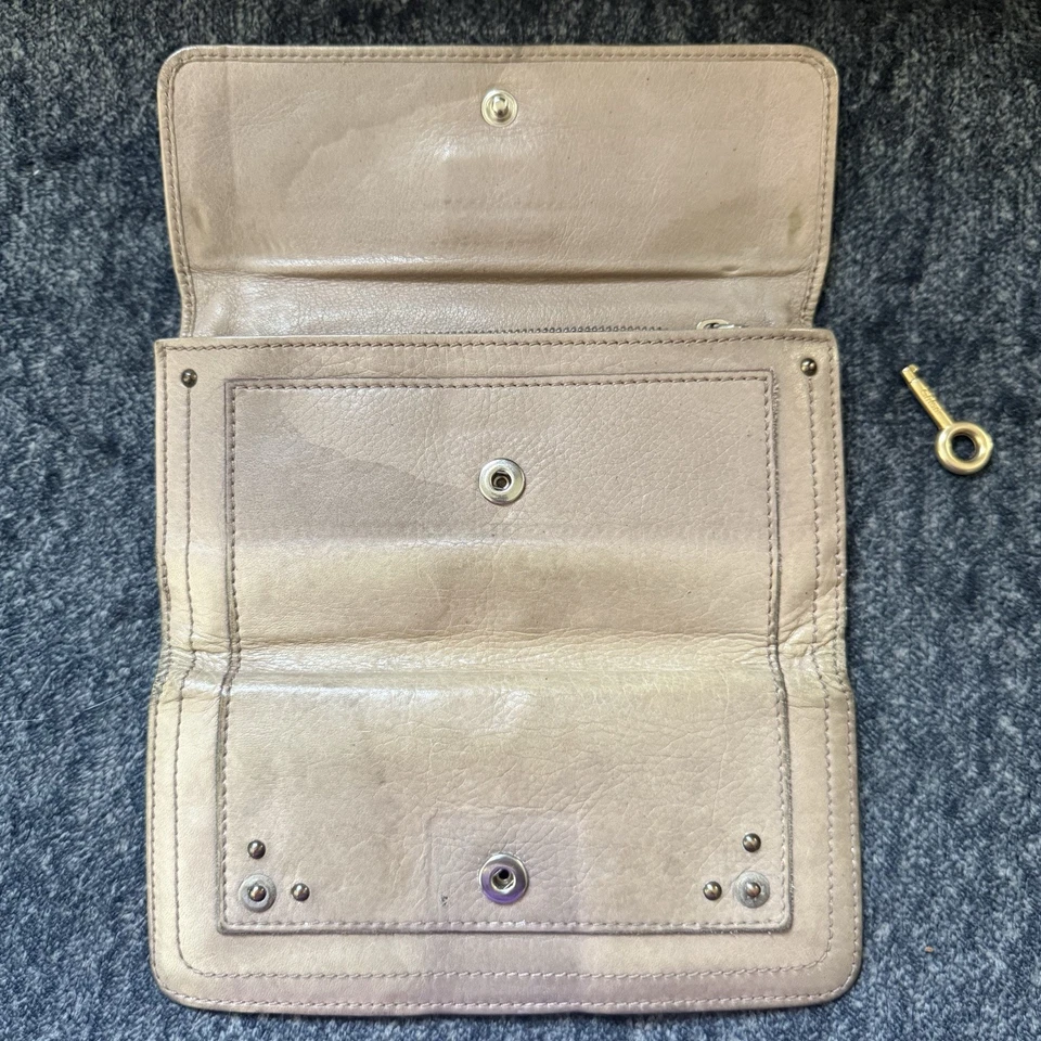 Chloe Paddington Leather Bifold Long Wallet Gray/1BG5406 - Image 4 of 4