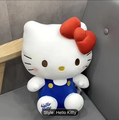 Hello Kitty Plüschtier 25 cm | Kawaii Sanrio Stofftier | süßes Geschenk Plushie