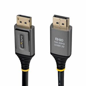 Startech 50Cm Displayport 2.1 Cable Vesa Certified Dp80 Displayport Cable 10K/8K - Image 2
