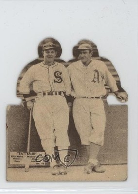 1934-36 National Chicle Batter-Up Top Portion Missing Earl Webb Wally Moses 14rq