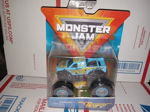 BACKWARDS BOB MONSTER JAM SERIES 13 TRUE METAL SPIN MASTER 2020 VERY RARE
