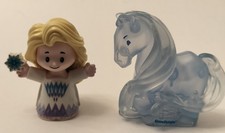 Vestido Fisher Price Little People Frozen 2 Water Nokk Horse/Elsa Blanco Copo de Nieve