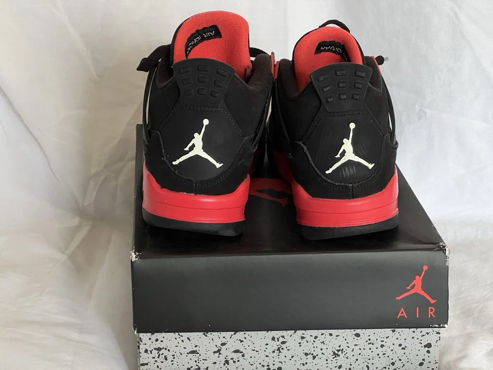 Air Jordan 4 Retro Red Thunder (GS) 7Y Foto 3 de 4