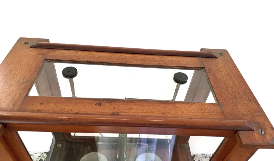 Becker's Sons 药剂秤 1860 年代荷兰鹿特丹制造 — 第 2/4 张图片