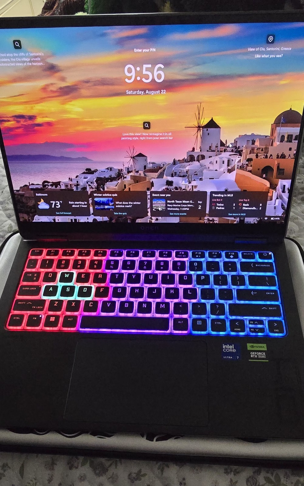 HP Omen transcend 14 gaming laptop
