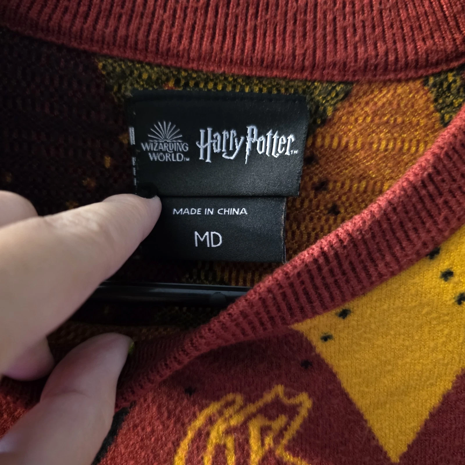Harry Potter Hot Topic Gryffindor Ugly Christmas Sweater