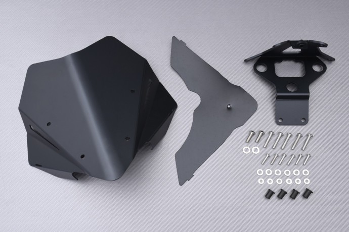 Saute-vent aluminium Ducati Monster 2021-2025 finition premium