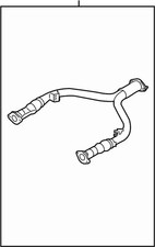 Genuine Infiniti Exhaust Crossover Pipe 20020jl00b