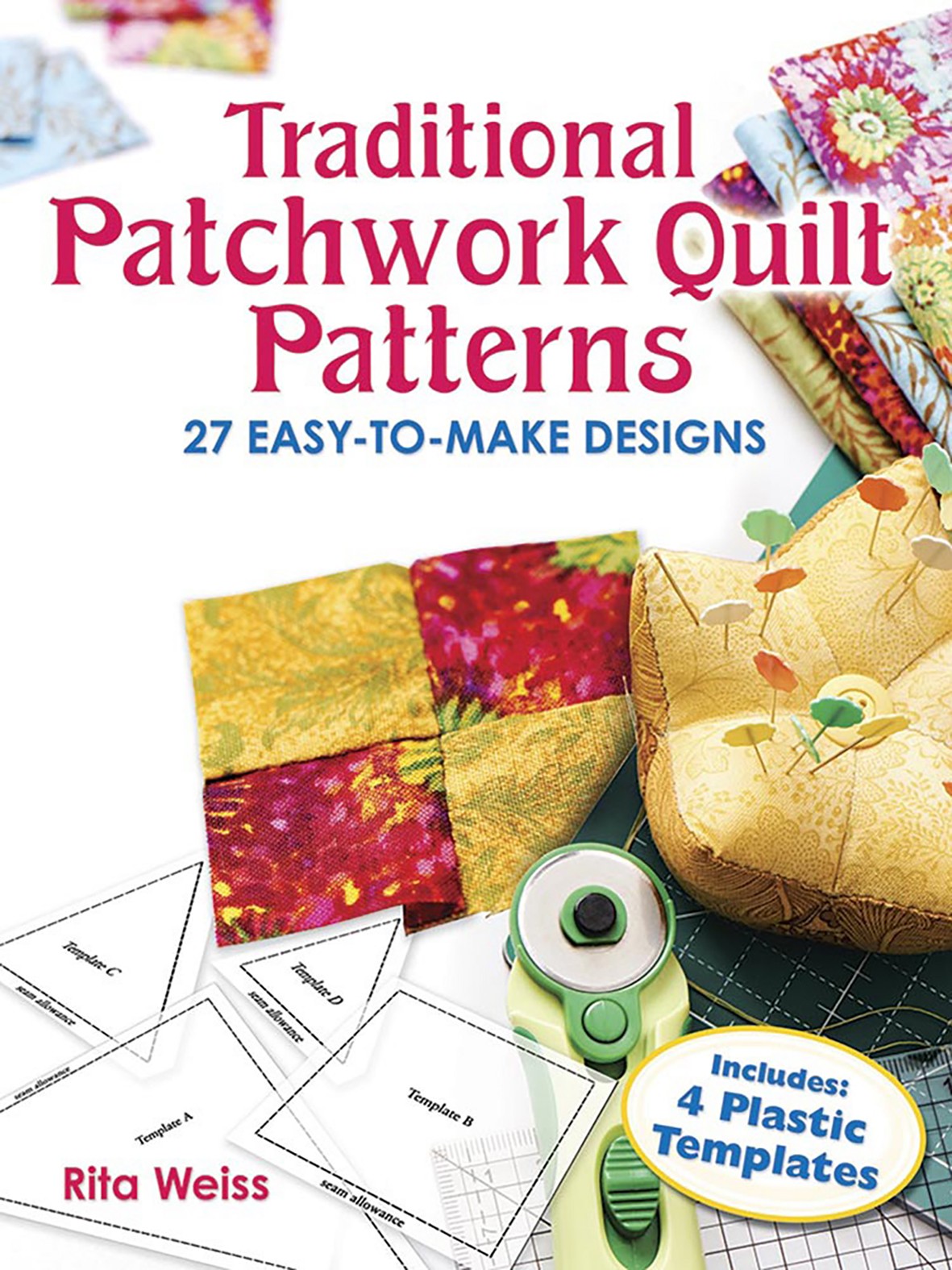 Traditional Patchwork Quilt Patterns with Plastic Templates b... - 9780486249841