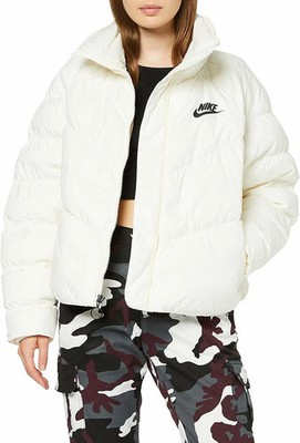 Nike Womens XL NSW Synthetic Fill Jacket Womens Cd4216-110 $170 Cream THERMORE