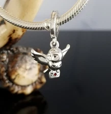 New Pandora x Harry Potter Headwig Owl Silver Dangle Charm s925 ALE