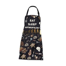 Anthropology Aprons Anthropology Gifts Funny Anthropologist Gift Eat Sleep