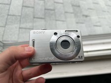 Sony Cyber-shot DSC-W50 6.0MP Digital Camera - Silver